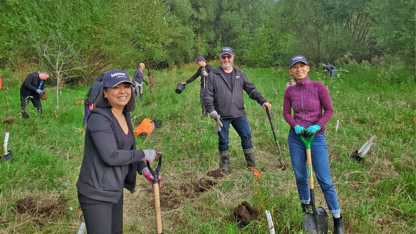 Vernon tree planting