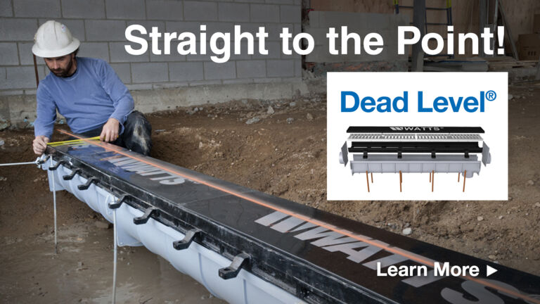 Dead Level Trench Drains